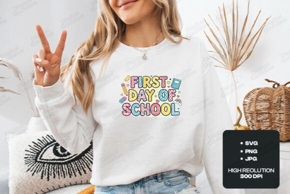 Celebrating the Milestone: The Magic of a First Day of School Cute Design