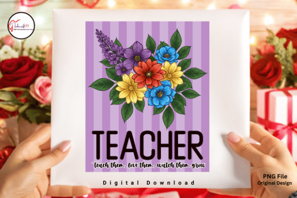 Each Them Love Them Eacher Quote PNG: A Digital Asset for Educators