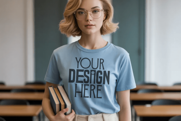 Elevating Educator Style with the Chambray Comfort Colors 1717 Teacher Moc