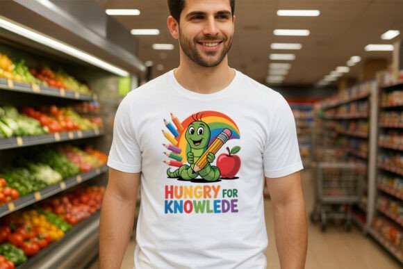 Hungry for Knowledge PNG – Cute School W: A Practical Review of a Back-to-School Digital Asset