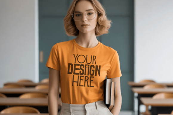 Neon Orange Comfort Colors 1717 Teacher: A Bold Design Choice