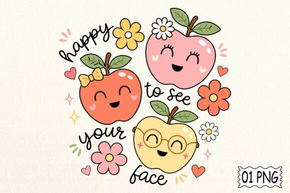 Retro Happy to See Your Face Png: A Nostalgic Design for Modern Creators