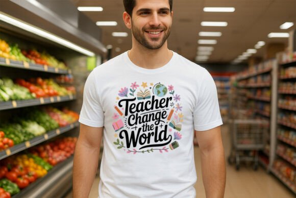 Teacher Change the World Floral School