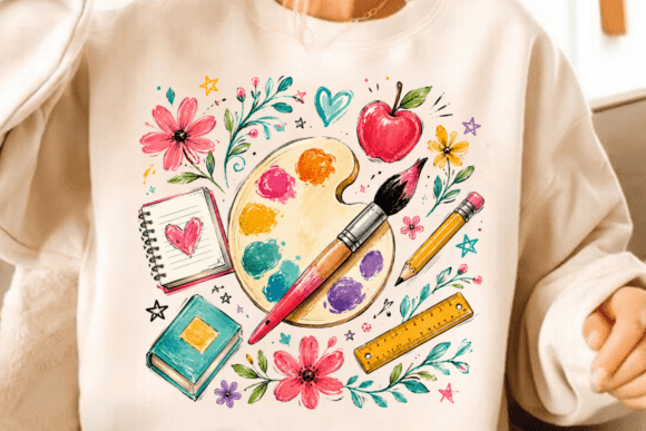 Unlocking Creative Potential with the Art Teacher Sublimation PNG Design