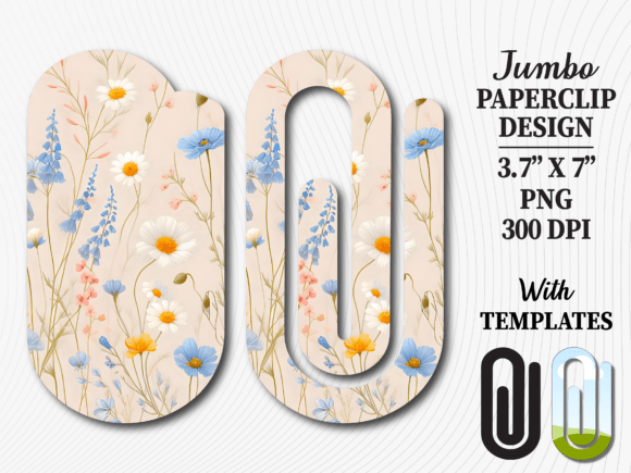 Wildflower Meadow Jumbo Paperclip: The Ultimate Solution for Creative Bookmarks and Gifts