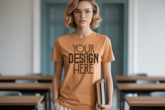 Yam Comfort Colors 1717 Teacher Mockup: Bringing Your Classroom Designs to Life